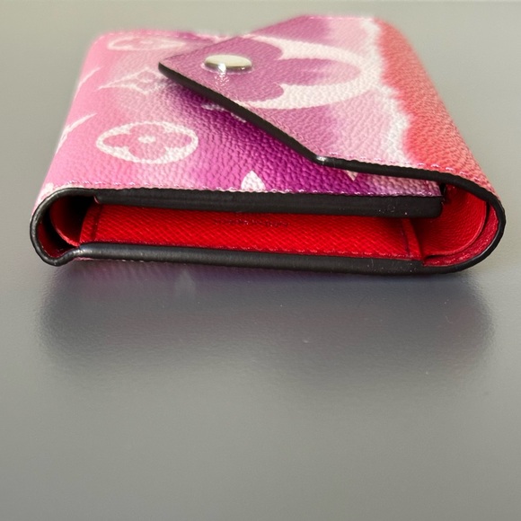 Louis Vuitton Escale Victorine Compact Red and Pink Wallet (NWOT) - Picture 8 of 15